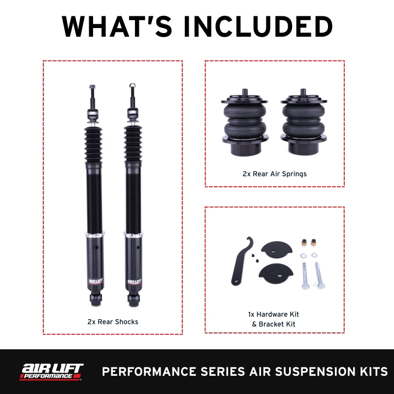 Air Lift Performance 09-16 Audi A4 Quattro & FWD S4/RS4 Rear Air Suspension Kit-thumbmail-7