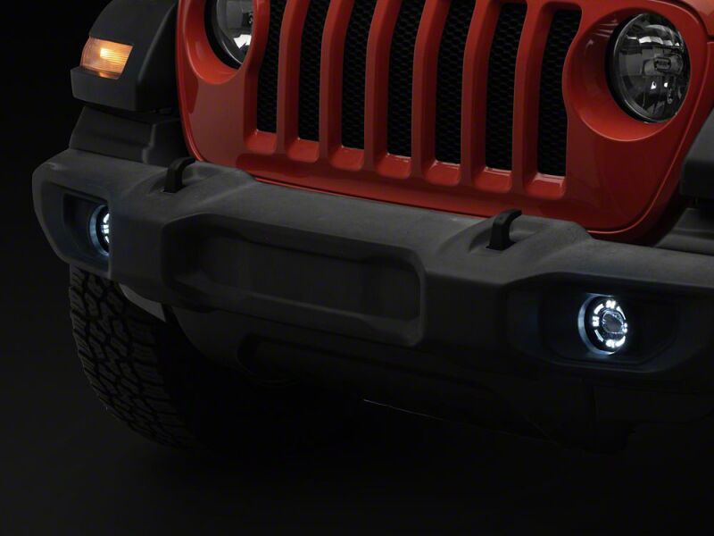 Raxiom 18-26 Jeep Wrangler JL V2 LED Fog Lights with Amber Turn Signal-thumbmail-7