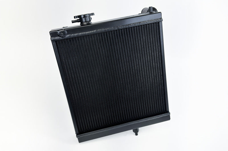 CSF 03-07 Mitsubishi Lancer EVO 7/8/9 1/2 Size Radiator - Black-thumbmail-2
