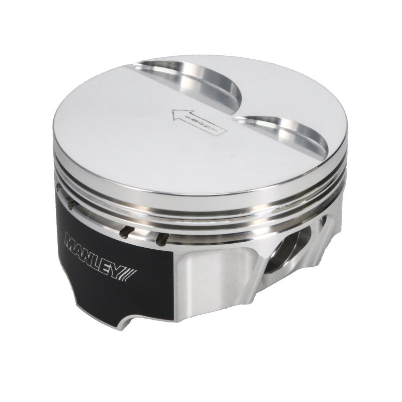 Manley Chevrolet LS 4.065in Bore 1.304in CD 4CC Platinum Series Dish Piston - Set of 8-thumbmail-6