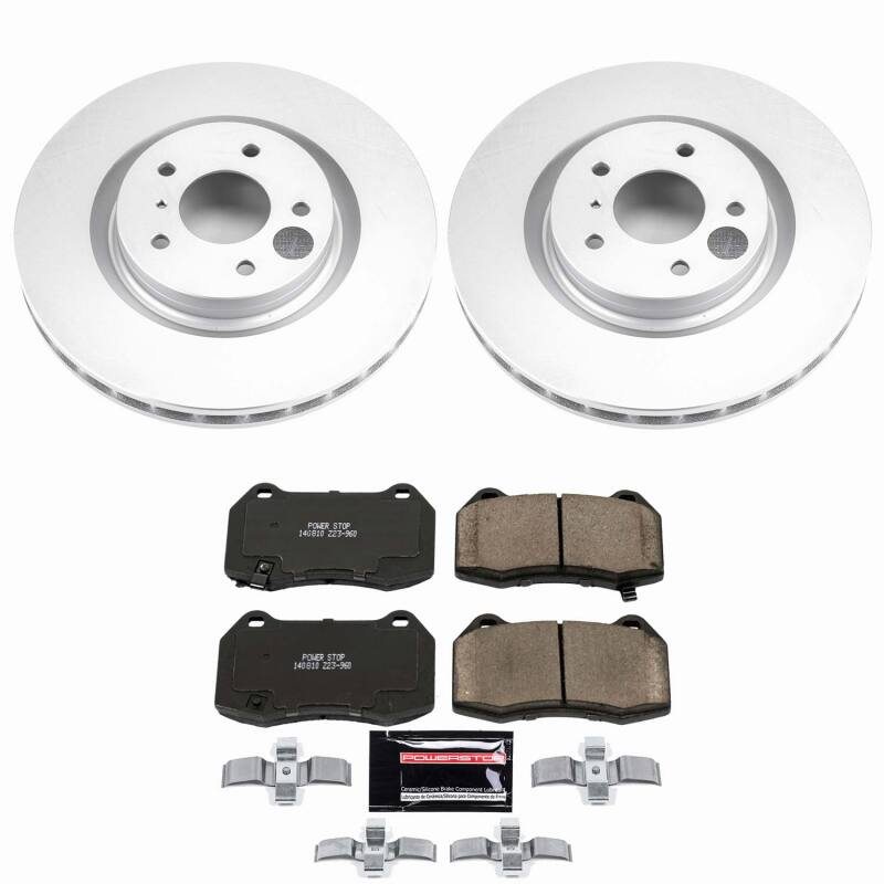 Power Stop 03-04 Infiniti G35 Front Z23 Coated Brake Kit-thumbmail-1