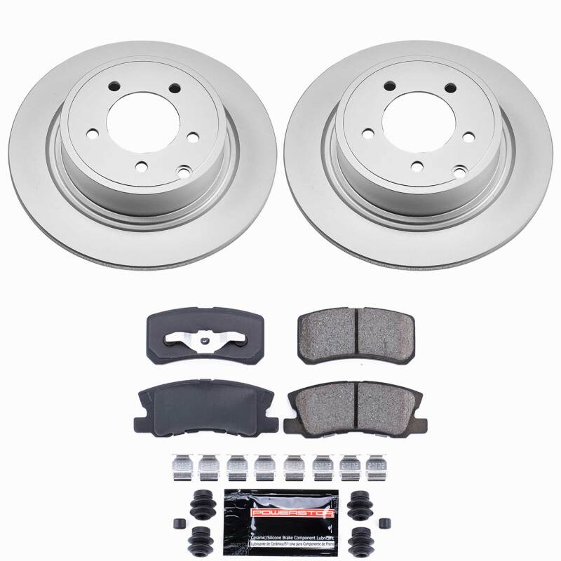 Power Stop 11-14 Chrysler 200 Rear Z23 Coated Brake Kit-thumbmail-1