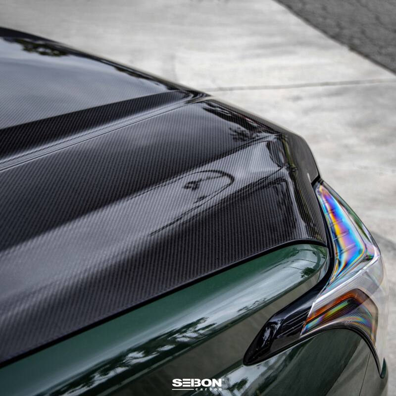 Seibon 22-23 Toyota Tundra OE Style Carbon Fiber Hood-thumbmail-7