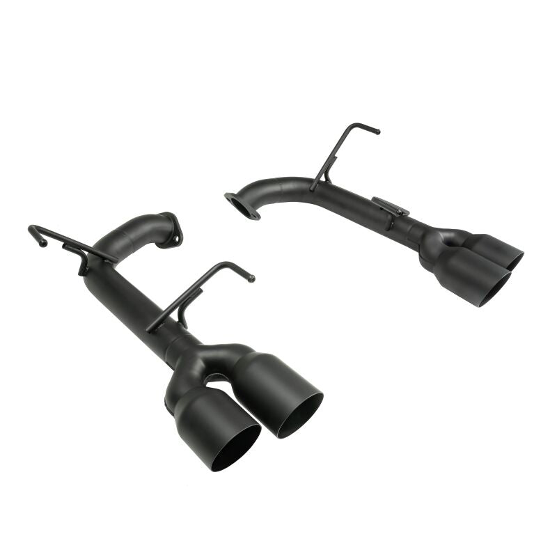 Remark 15-22 Subaru WRX STi VA Axle Back Exhaust Stainless Steel Single Wall Tip 4in Cerakote Black-thumbmail-2