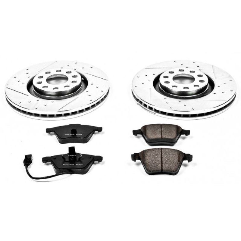 Power Stop 02-04 Audi A6 Quattro Front Z23 Evolution Sport Brake Kit-thumbmail-1