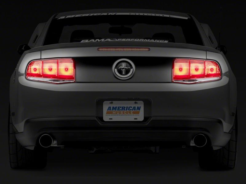 Raxiom 10-12 Ford Mustang Aero Tail Lights- Blk Housing (Smoked Lens)-thumbmail-6