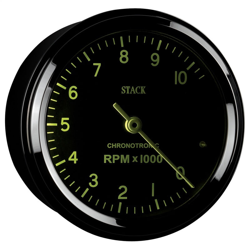 Autometer Chronocentric Tachometer - 80mm Blk - 0-10K RPM-thumbmail-4
