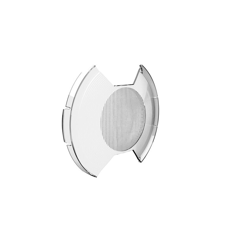 KC HiLiTES SlimLite 8in. LED Light Shield SAE Driving (Shield Only) - Clear-thumbmail-12