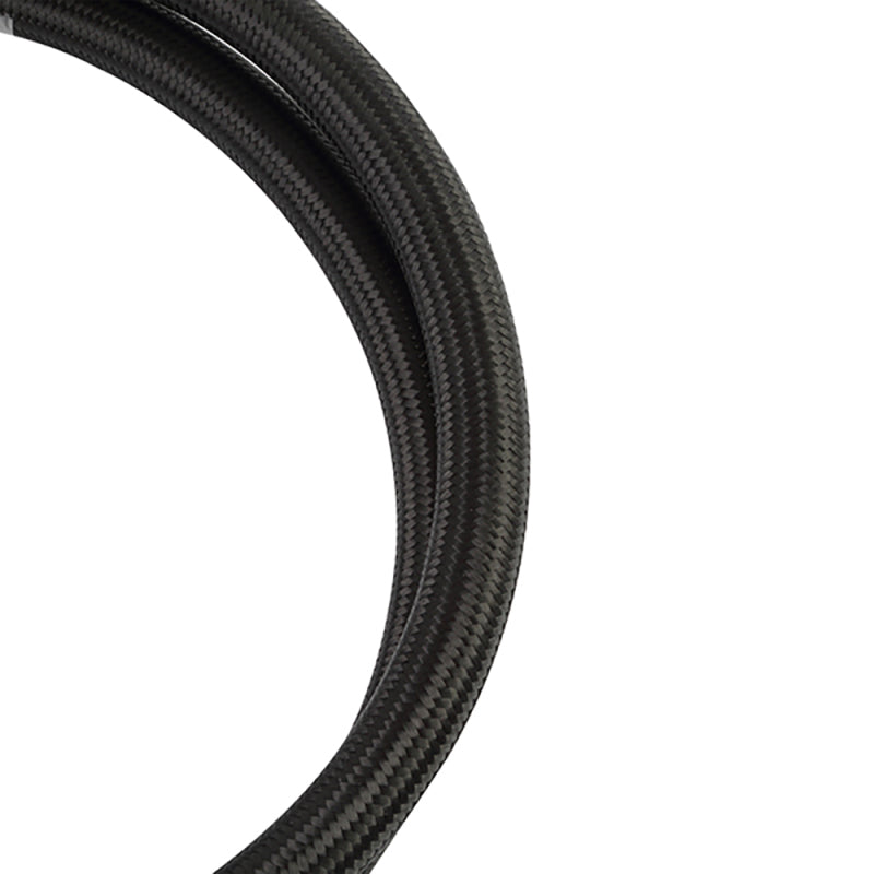 Mishimoto PTFE Braided -6AN 3ft Hose Black-thumbmail-2