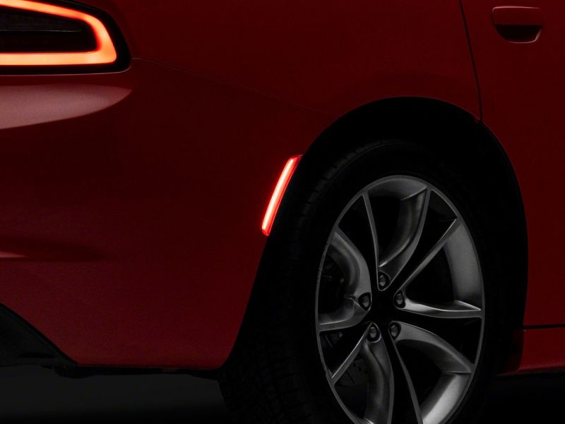 Raxiom 15-23 Dodge Charger Excluding Widebody Axial Series LED Side Marker Lights- Clear-thumbmail-7