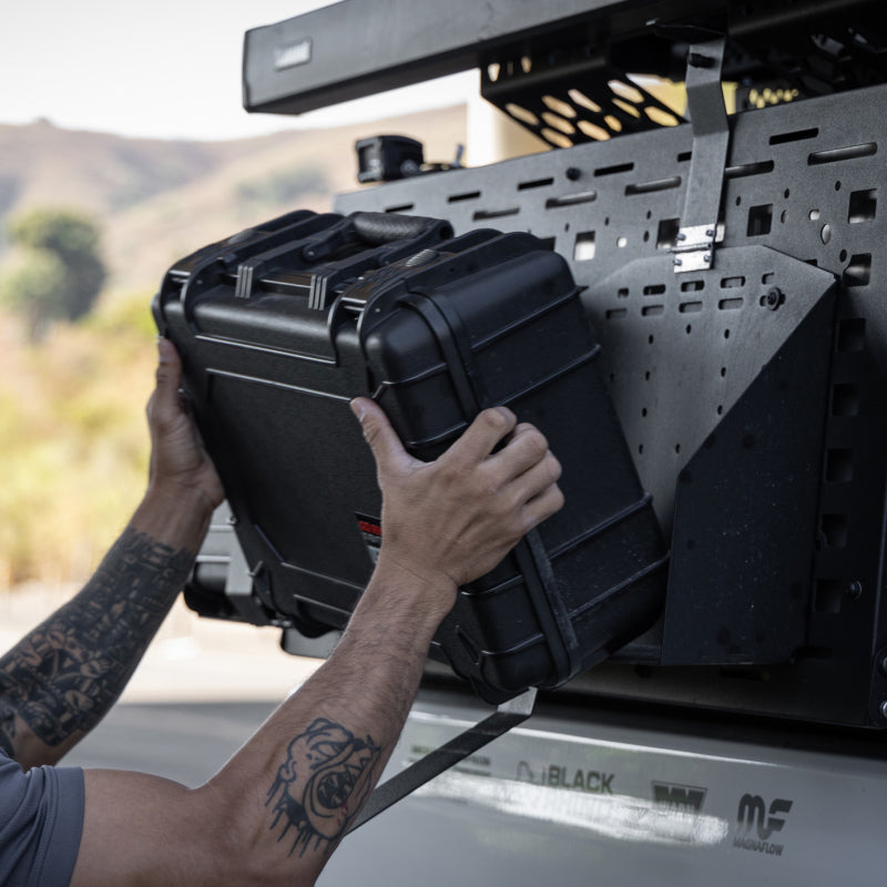 Go Rhino XVenture Gear Hard Case Mount Large 20in. (Mount ONLY for XRS/SRM Racks) - Tex. Blk-thumbmail-7