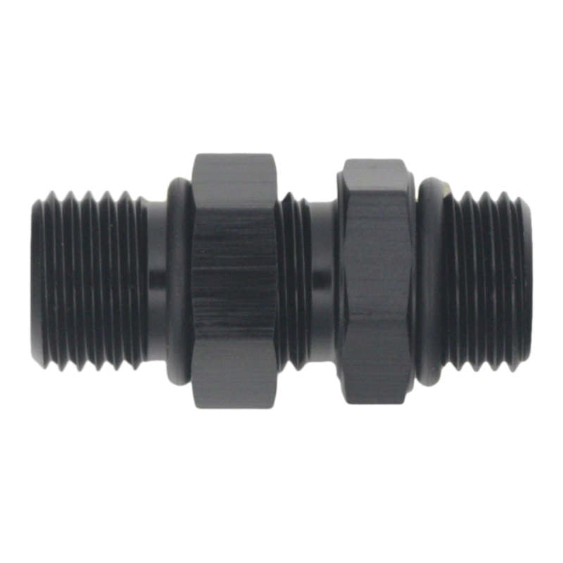 DeatschWerks 6AN ORB Male to 6AN ORB Male Swivel Adapter - Anodized Matte Black-thumbmail-1