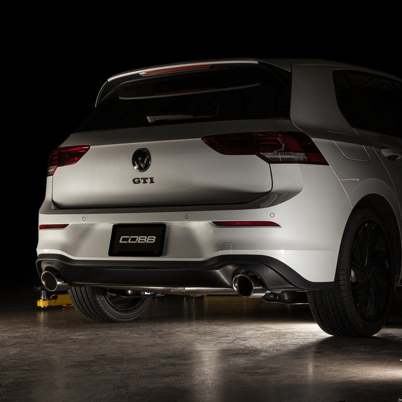 Cobb 22-23 Volkswagen Golf GTI MK8 Stainless Steel Cat-Back Exhaust-thumbmail-6