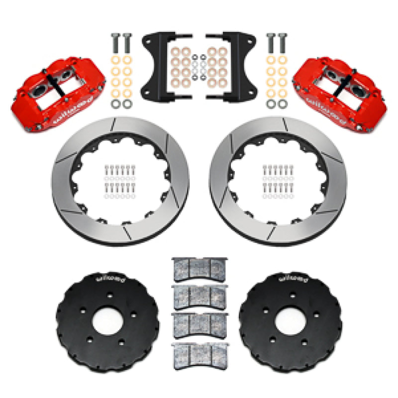 Wilwood kit front FNSL6R C7 vette 2014-UP 13.06 rotor GT red-thumbmail-1