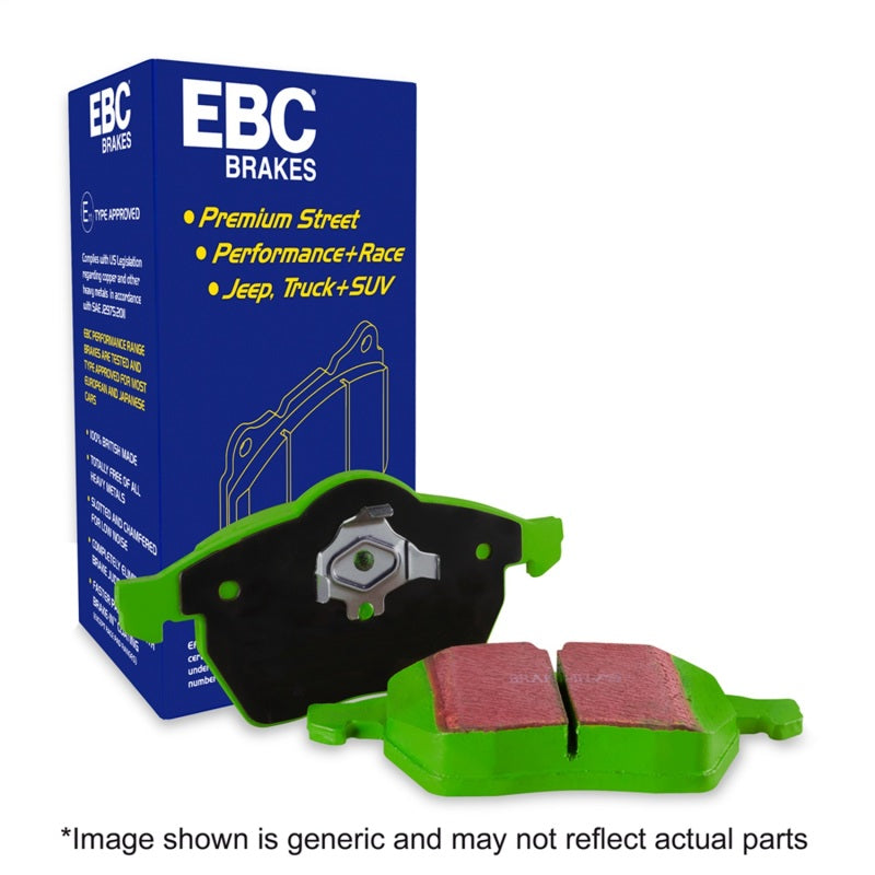 EBC 2019+ Ford Explorer 2.3T Greenstuff Front Brake Pads-thumbmail-4