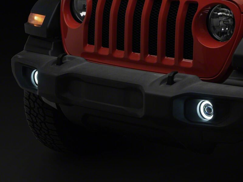 Raxiom 18-26 Jeep Wrangler JL LED Fog Lights with Amber Turn Signal-thumbmail-7
