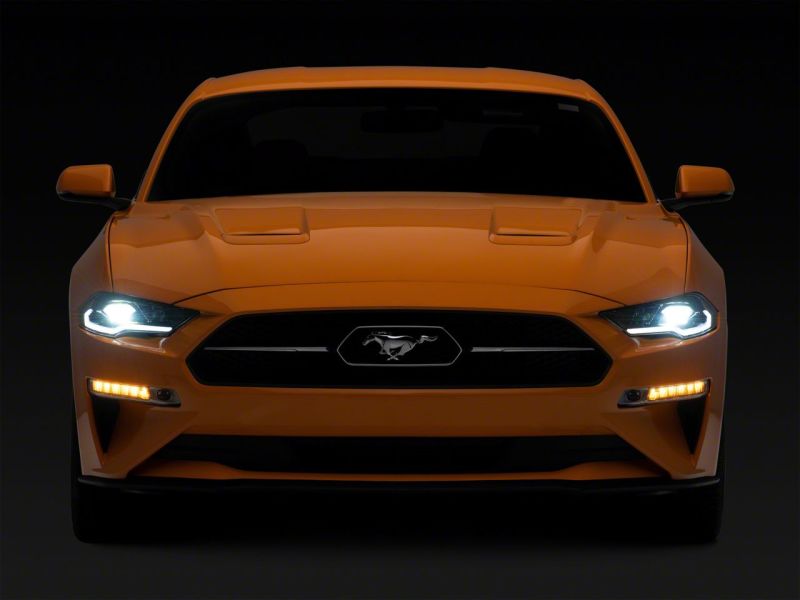 Raxiom 18-23 Ford Mustang GT EcoBoost LED Projector Headlights- Blk Housing (Clear Lens)-thumbmail-7