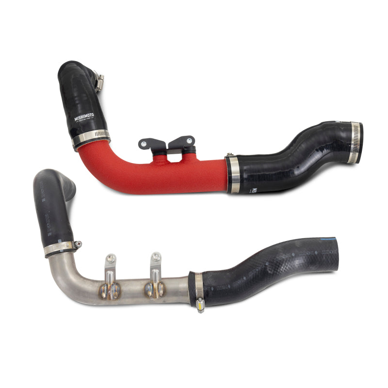 Mishimoto 2023+ Toyota GR Corolla Intercooler Pipe Kit - Wrinkle Red-thumbmail-5