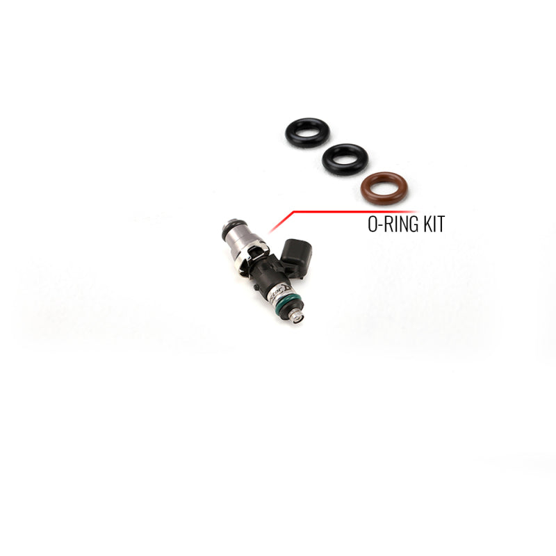 Injector Dynamics O-Ring/Seal Service Kit for Injector with 14mm Top Adapter and 14mm Bottom O Rings-thumbmail-1