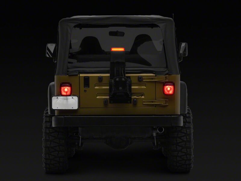 Raxiom 97-06 Jeep Wrangler TJ LED Third Brake Light- Red-thumbmail-8