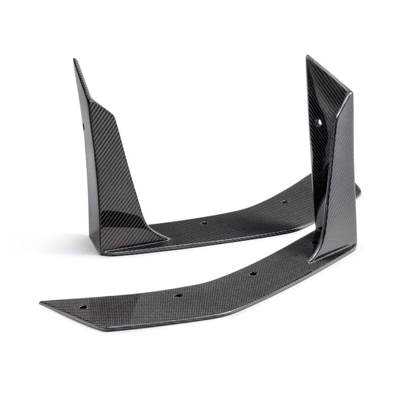 Anderson Composites 2024 Ford Mustang Type-GT5 Carbon Fiber Front Splitter Wickers-thumbmail-5