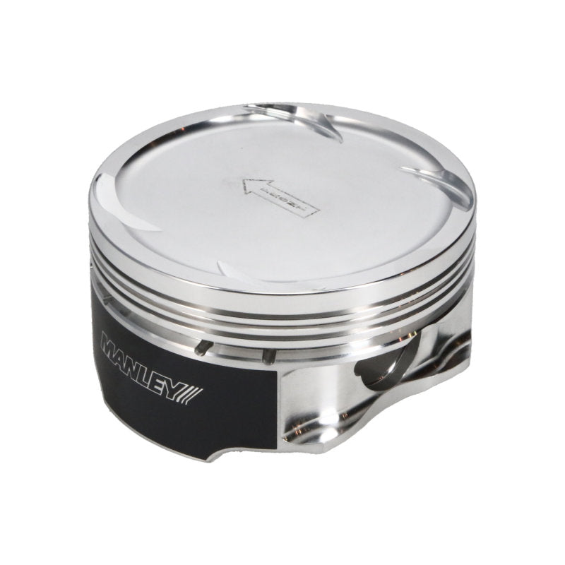 Manley 03-07 Nissan 350Z/Maxima 81.4mm Stroker 95.75mm +.25mm Bore 8.5:1 Dish Piston Set w/ Rings-thumbmail-8