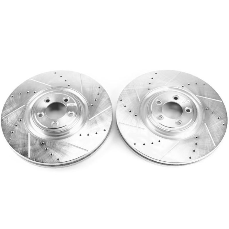 Power Stop 12-15 Jaguar XKR-S Front Drilled & Slotted Rotor - Pair-thumbmail-2