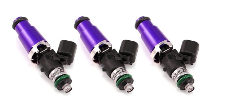 Injector Dynamics 2600-XDS Injectors - 60mm Length - 14mm Top - 14mm Lower O-Ring (Set of 3)-thumbmail-1