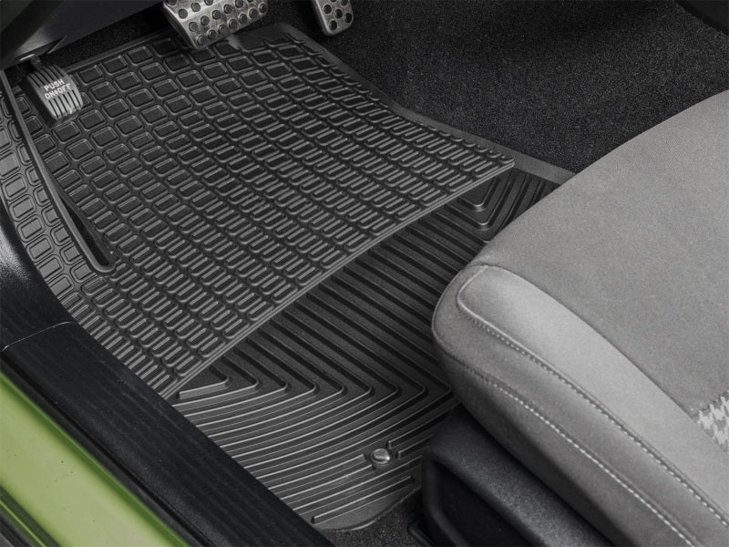 WeatherTech 17-23 Dodge Challenger 1st Row Front All-Weather Floor Mats - Black-thumbmail-2