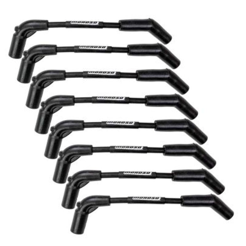 Moroso BBC w/LS Coils Ultra 40 Wire Set - Black (For 72401 Coil Brackets w/GM Cast 632 Covers)-thumbmail-1