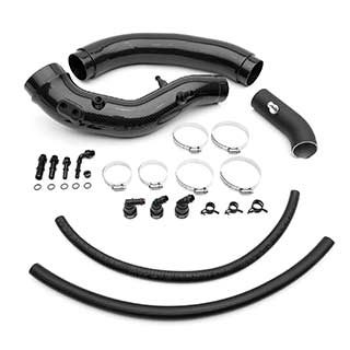 COBB Redline Carbon Fiber Turbo Inlets Ford F-150 Raptor Gen 2 main product view