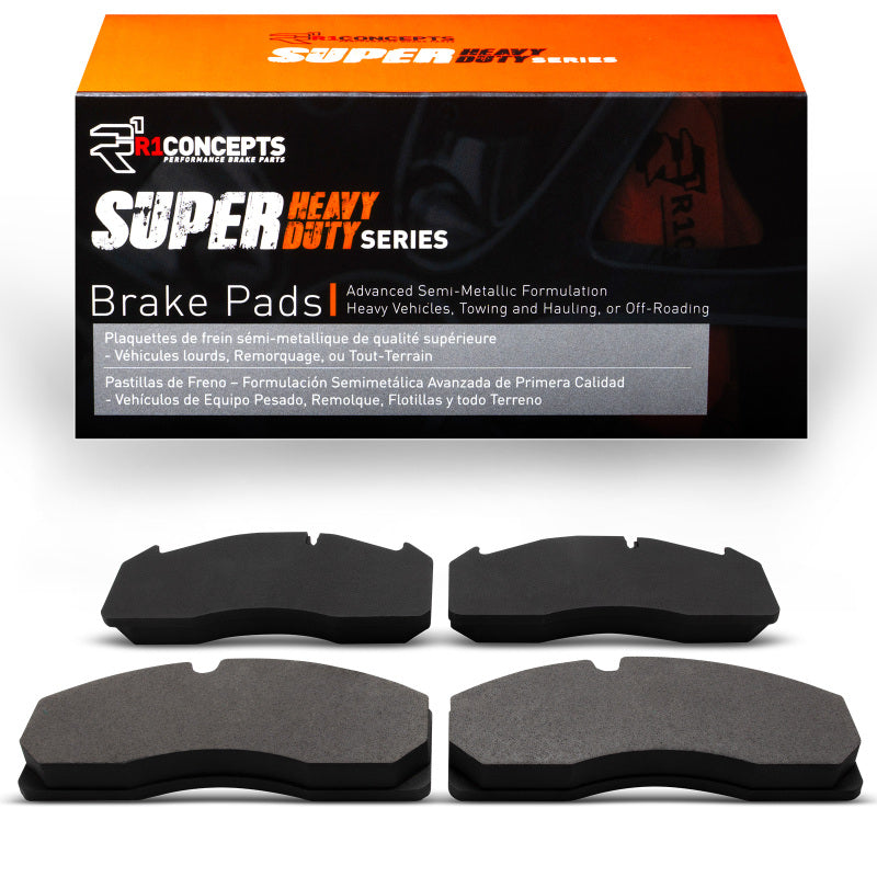 R1 92-23 Volvo 9700 Front/Rear Super Duty Brake Pads-thumbmail-3
