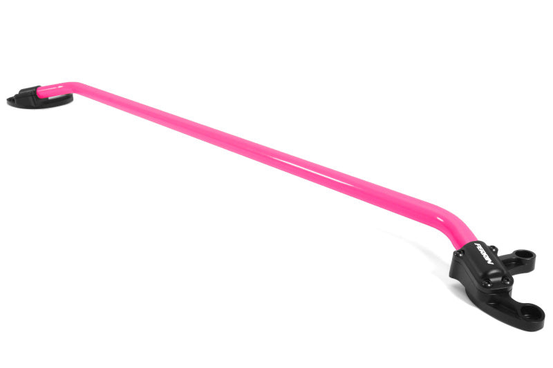 Perrin 2022 Subaru WRX Strut Brace w/ Billet Feet -  Hyper Pink-thumbmail-4