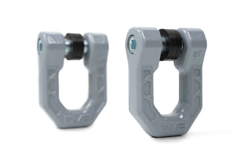 DV8 Offroad Elite Series D-Ring Shackles - Pair (Gray)-thumbmail-14