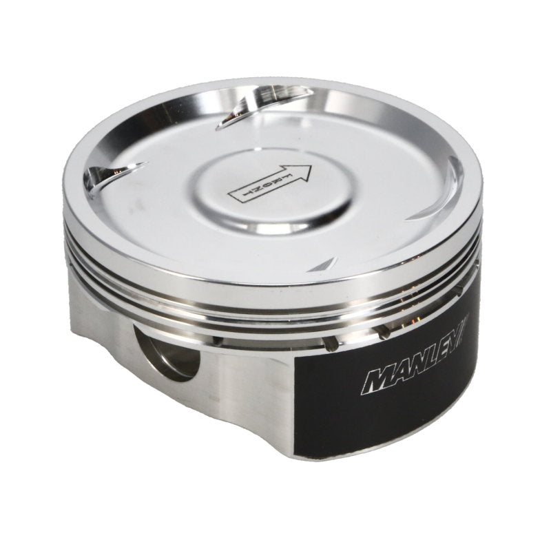 Manley 04+ Subaru WRX STi (EJ257) 83mm Stroker 99.75mm +0.25mm Bore 8.5:1 Dish Piston Set with Rings-thumbmail-4