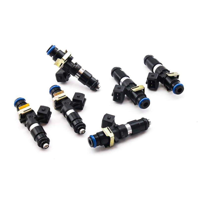 Deatschwerks Set of 6 Bosch EV14 1250cc High Impedance Injectors for Toyota Supra TT 93-98-thumbmail-1
