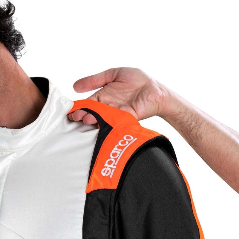 Sparco Suit Competition 60 White/Orange-thumbmail-2
