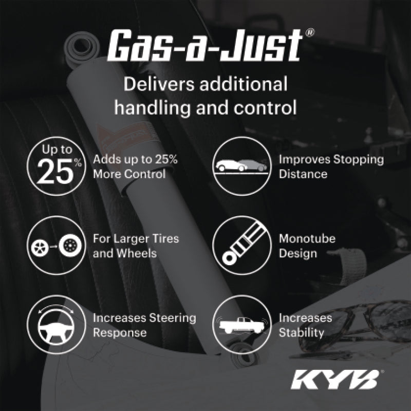 KYB 18-22 Ford Ecosport AWD Gas-A-Just Shock - Rear-thumbmail-2