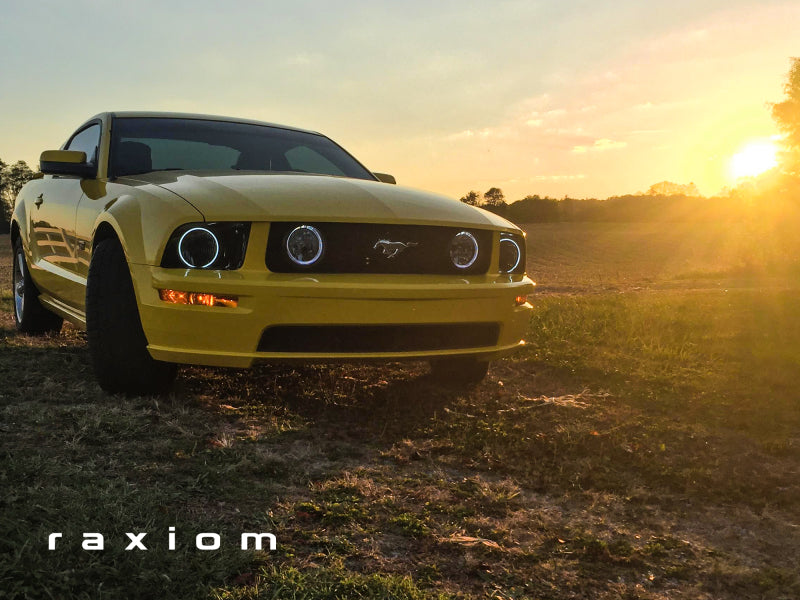 Raxiom 05-12 Ford Mustang GT LED Halo Fog Lights (Smoked)-thumbmail-5