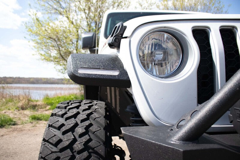 Fishbone Offroad 2018+ Jeep JL & 2020+ JT 7in Turn Signal & Side Marker Lights and Brackets-thumbmail-3