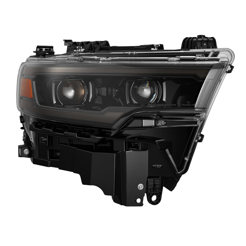 AlphaRex 25-26 Dodge Ram 1500 Luxx LED Proj Headlights -Alpha Black w/Activ Lit/Seq Signal/Switchbk-thumbmail-6