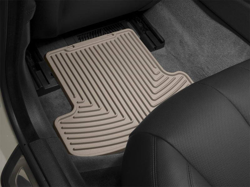WeatherTech 04+ BMW X3 Rear Rubber Mats - Tan-thumbmail-3