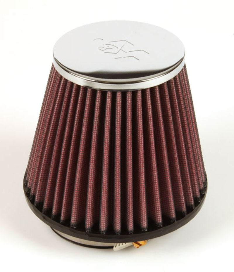 K&N Universal Chrome Filter 2.875in Flange ID / 5.188 Base OD / 3.5in Top OD / 4.438in Height-thumbmail-6