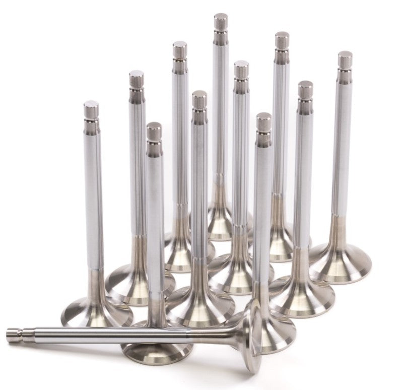 GSC P-D Nissan RB26DETT 30.15mm Head STD 103.24mm Long +1.5mm Tip Exhaust Valve - Set of 12-thumbmail-1