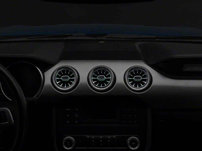 Raxiom 15-23 Ford Mustang Axial Series LED Color Changing Air Vent Outlets-thumbmail-5