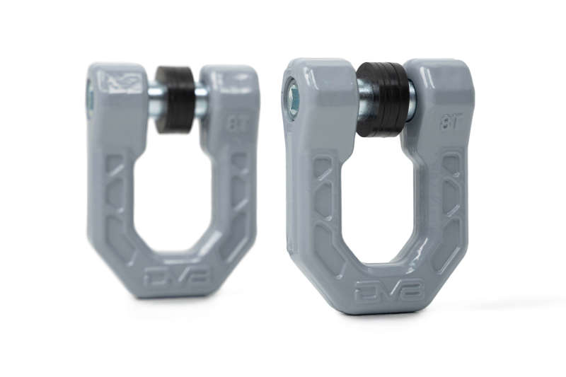 DV8 Offroad Elite Series D-Ring Shackles - Pair (Gray)-thumbmail-15