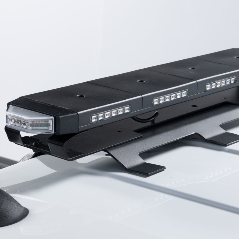 Putco 48In Universal 48In Tri Color Hornet Light (Amber/Blue/White) - LED Stealth Rooftop Strobe Bar-thumbmail-1