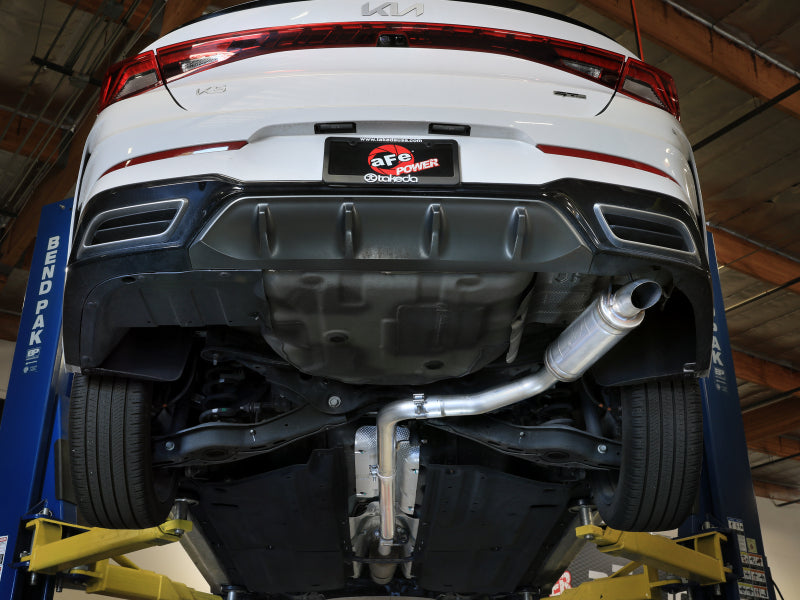 aFe 21-24 Kia K5 Takeda 2.5in 304 Stainless Steel Cat-Back Exhaust System-thumbmail-4