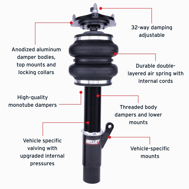 Air Lift Performance 18-25 Honda Accord Sedan Front Air Suspension Kit-thumbmail-5