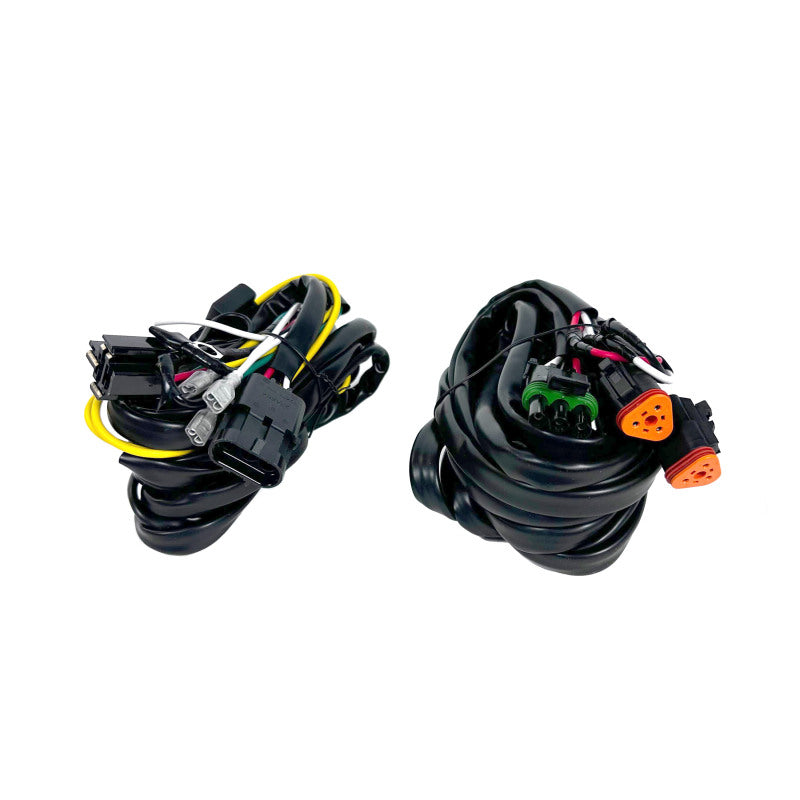KC HiLiTES FLEX ERA Backup Wiring Harness 40 AMP Relay/3 Position Rocker Switch w/3-Pin DT Connector-thumbmail-1